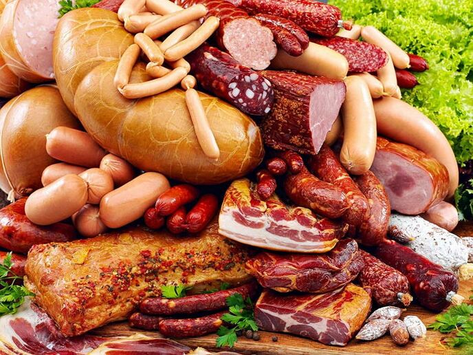 Was Sie bei Gicht nicht essen sollten